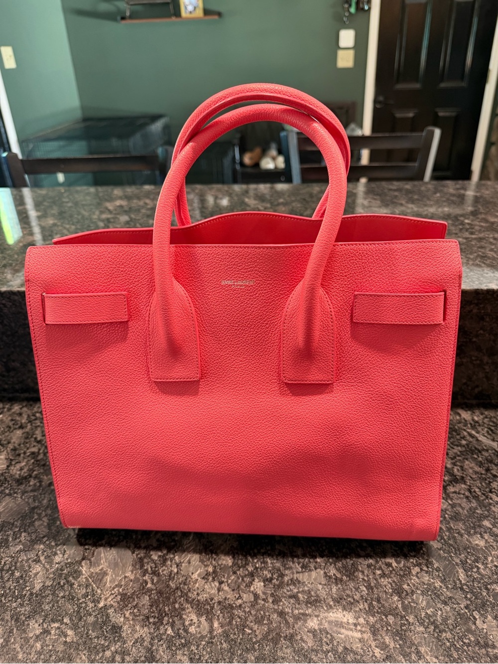 Yves Saint Laurent Coral Pink Sac de Jour